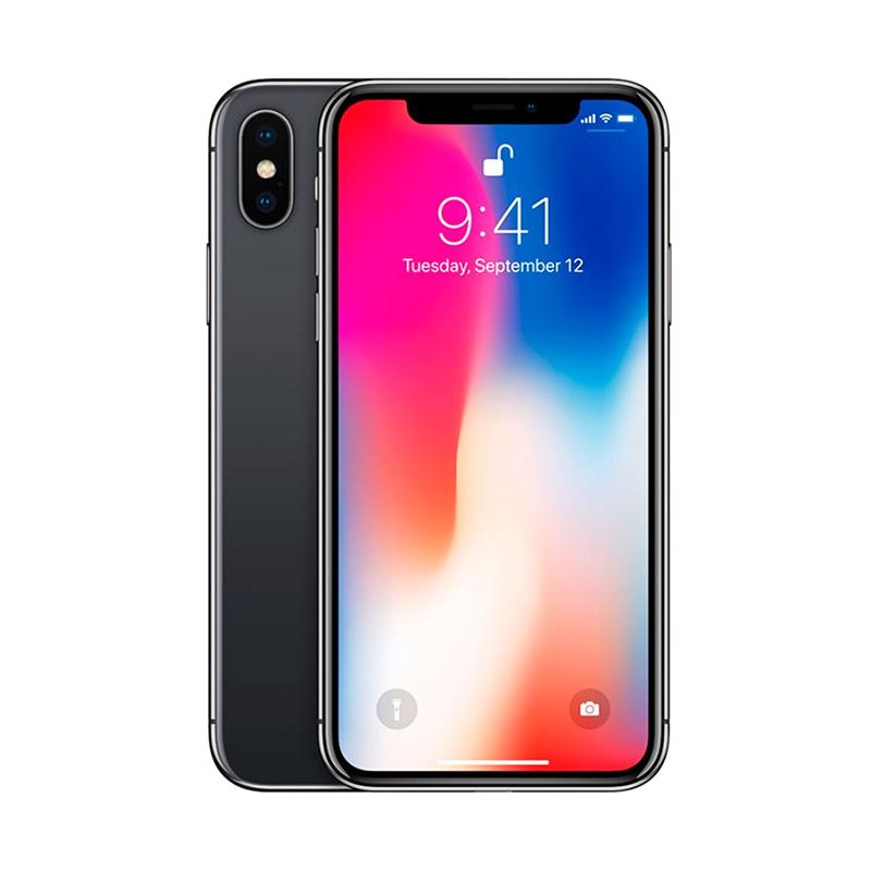 Jual Apple IPhone X 64 GB Smartphone - Black Online April