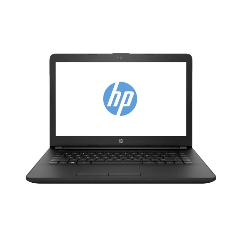 Jual HP 14-BS709T   U Notebook - Black [Celeron N3060/RAM 4GB
