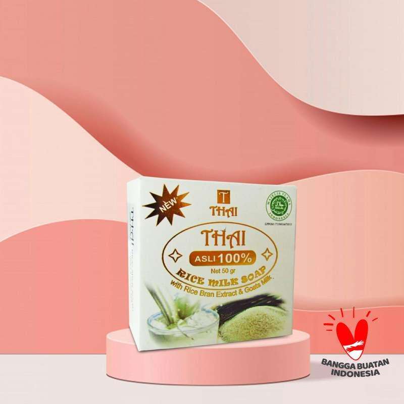 Jual THAI Rice Milk Soap 50gr Sabun Beras Susu di Seller Queen kosmetik