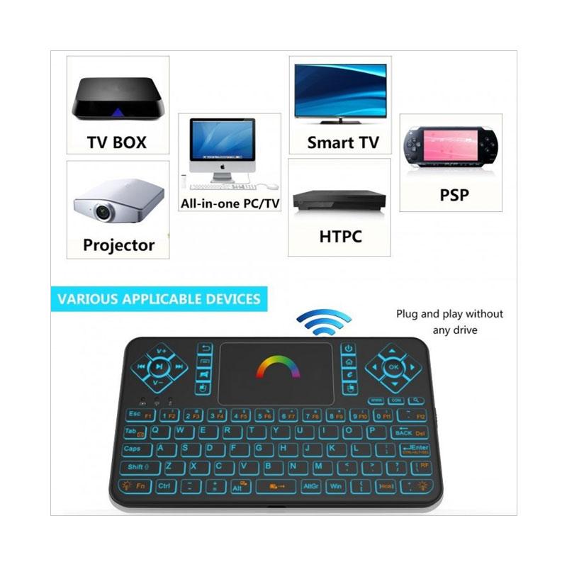 Jual TOKUNIKU Q9-2L Min   i 2.4G Wireless Keyboard Touchpad