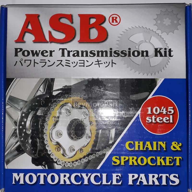 Jual ASB gearset gear set girset Suzuki Shogun 125 dan Smash 100L 14T