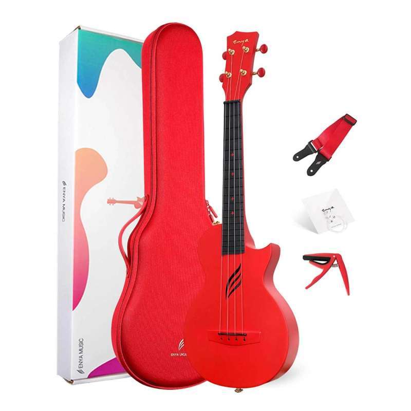 Jual Enya Nova UE Concert 23 Carbon Fiber Electric Ukulele di Seller