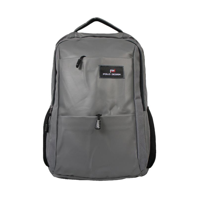 Jual Polo Design 9061-06 Tas Ransel - Grey Online