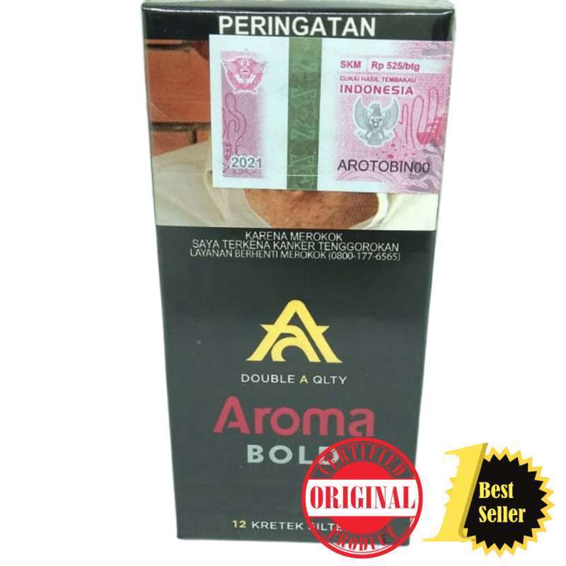 Jual AROMA BOLD 12 KRETEK / ROKOK AROMA BOLD KRETEK FILTERS / 1 slop 10 ...