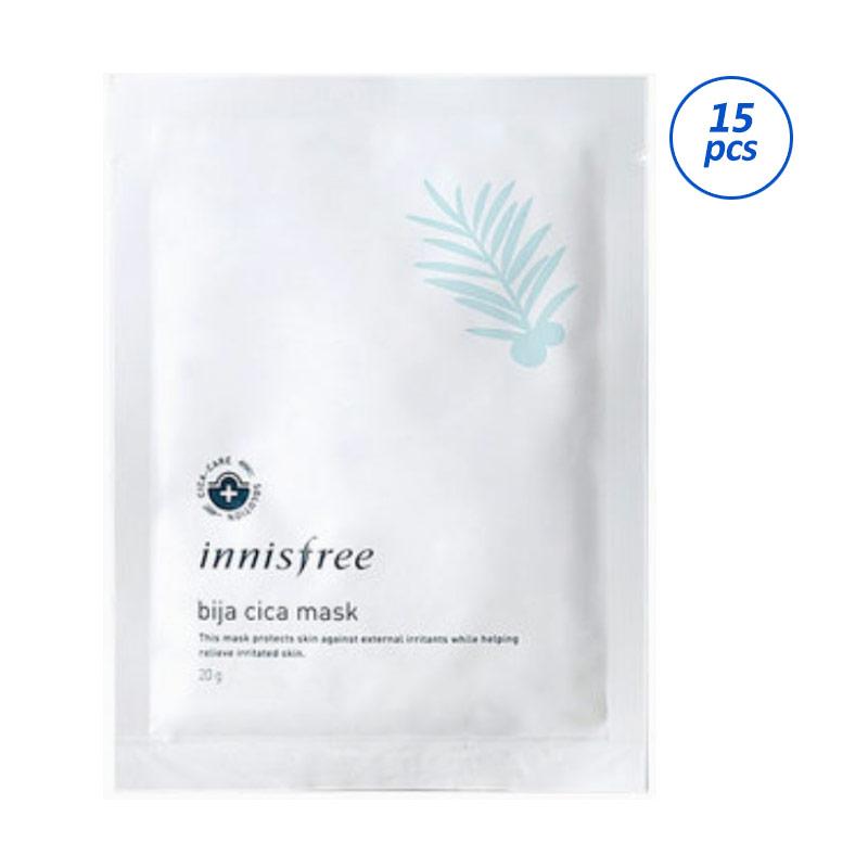 Jual Innisfree Bija Cica Set Masker Wajah [20 G/ 15 Pcs] Di Seller
