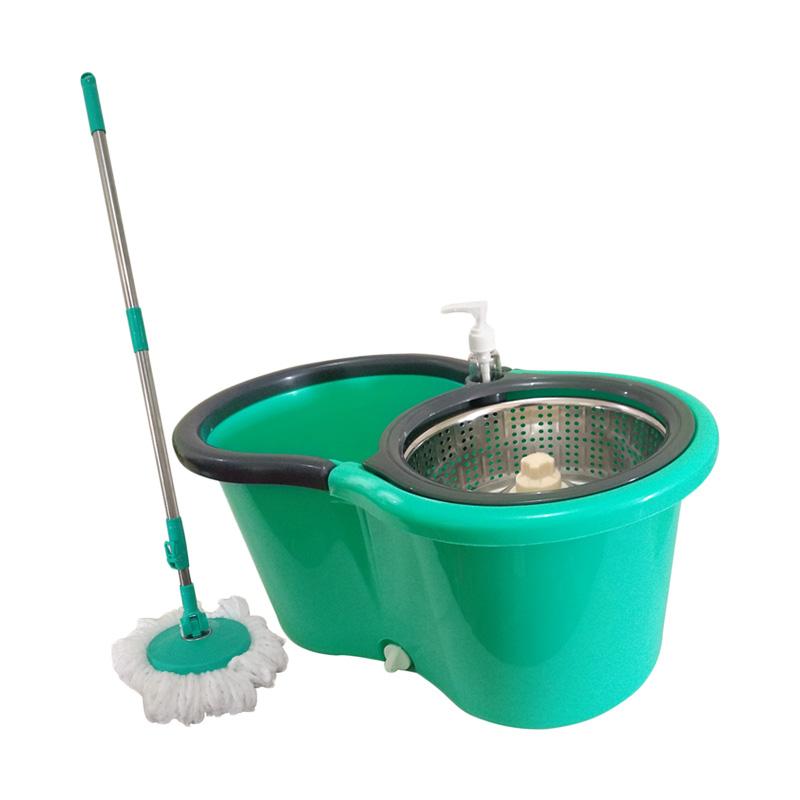Jual Vitara Vtr-602 Spin Mop Alat Pel Lantai Putar - Hijau Terbaru