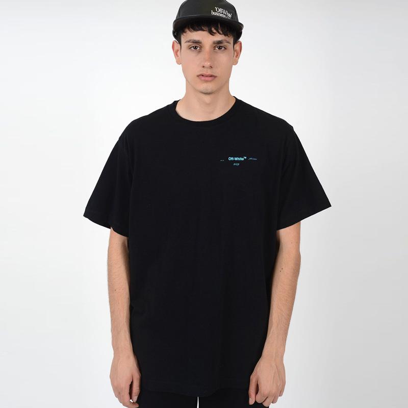 Jual Off White Gradient Arrows T-shirt Pria - Black Online