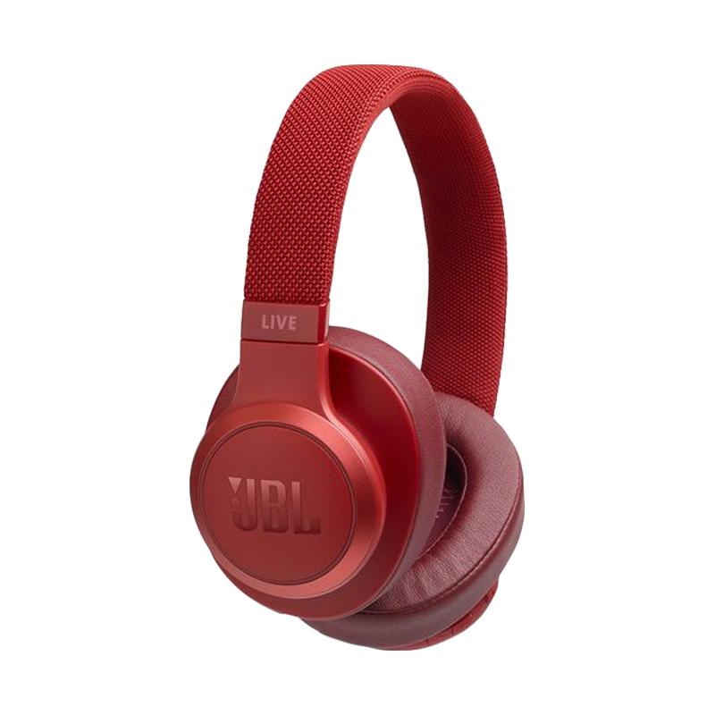 Jual JBL Live500 BT Wireless Over Ear Headphone - Red di Seller