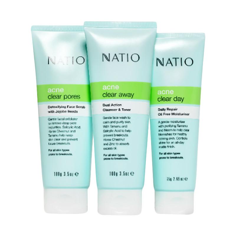 Jual Natio Acne Clear Starter Set di Seller AUSTRALIAN GALLERY Australia Blibli