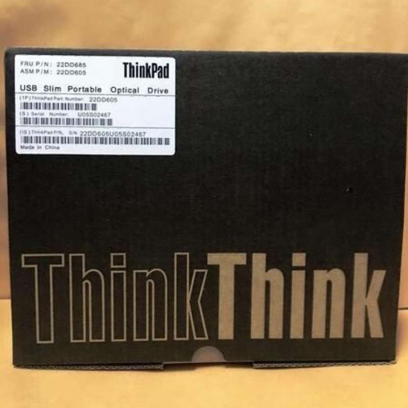 Jual Lenovo Thinkpad USB Slim Optical Drive DVDRW external 100 