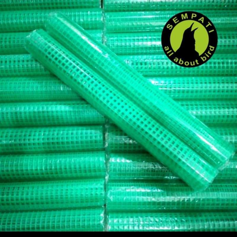 Promo ALAS KANDANG KARPET SANGKAR UMBARAN BURUNG PIYIK PLASTIK HDPE