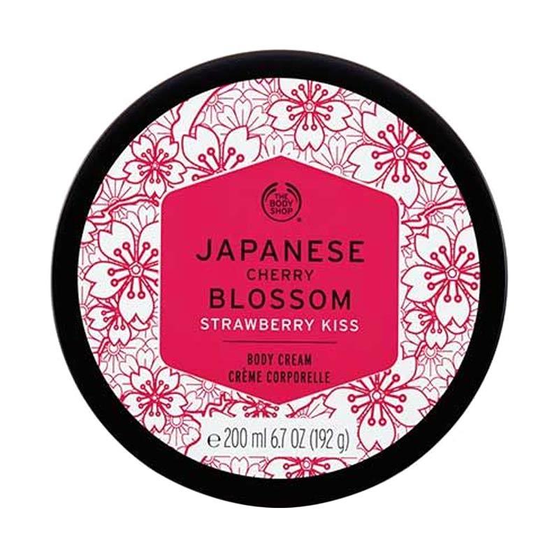 Jual The Body Shop JAPANESE CHERRY BLOSSOM x STRAWBERRY KISS Body