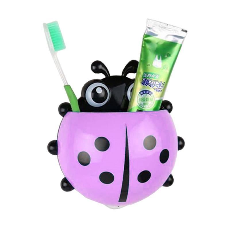 â Tempat Odol Sikat Gigi Sabun Sampo Motif Kumbang / Tooth Brush Holder
