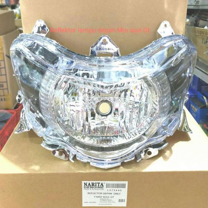 Jual Reflektor Lampu Depan Mio Soul Gt / Xeon Gt 125 ( Merk. Narita