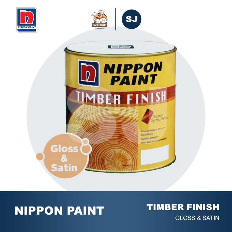 Jual TIMBER FINISH (TINTING) 1L CAT VARNISH KAYU TRANSPARAN GLOSS