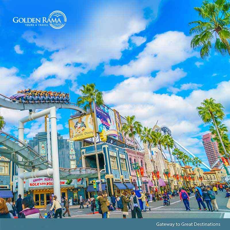 Jual Golden Rama Tour Universal Studio Japan ETicket di Seller Golden