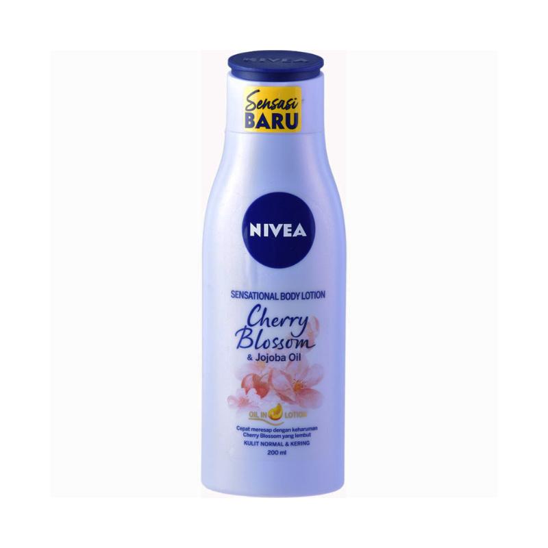 Jual NIVEA Hand Body Lotion Cherry Blossom & Jojoba Oil 200ml di Seller