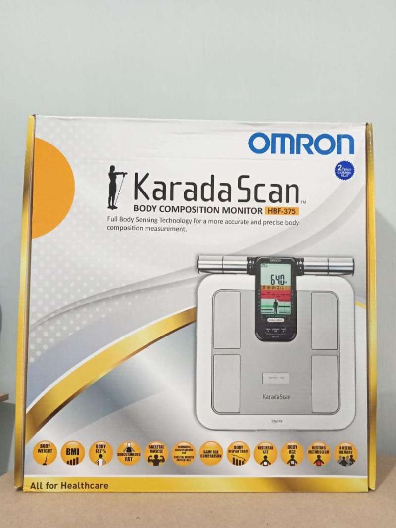 Promo Omron HBF375 Body Fat Monitor Alat Ukur Kadar Lemak Diskon 25