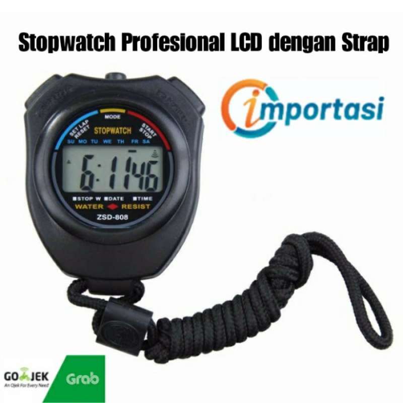 Jual DIGITAL STOPWATCH TIMER PROFESIONAL LCD OLAHRAGA PENGUKUR WAKTU