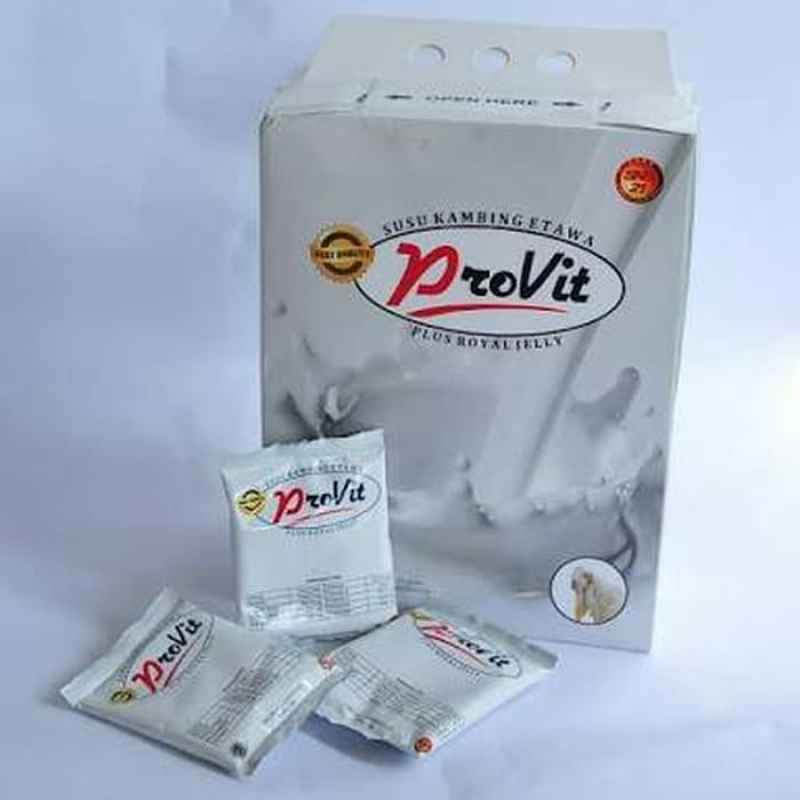 Jual Susu Kambing Etawa Provit (50sachet X 20gr) Jaminan 100% Terbaru