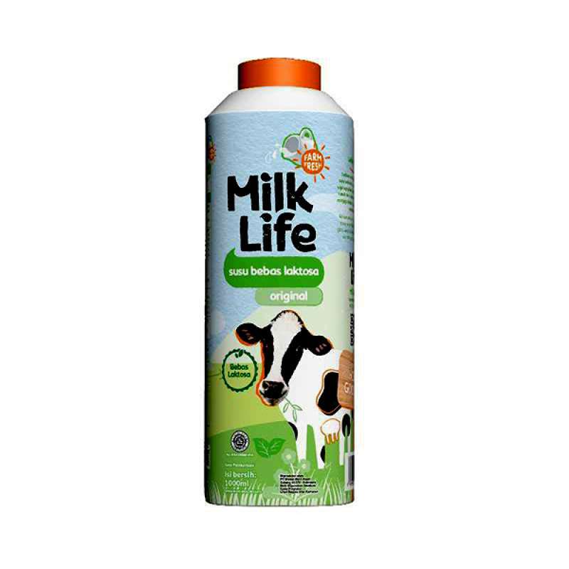 Jual MILKLIFE FRESH MILK LACTOSE FREE 1 LITER Halal di Seller Hypermart