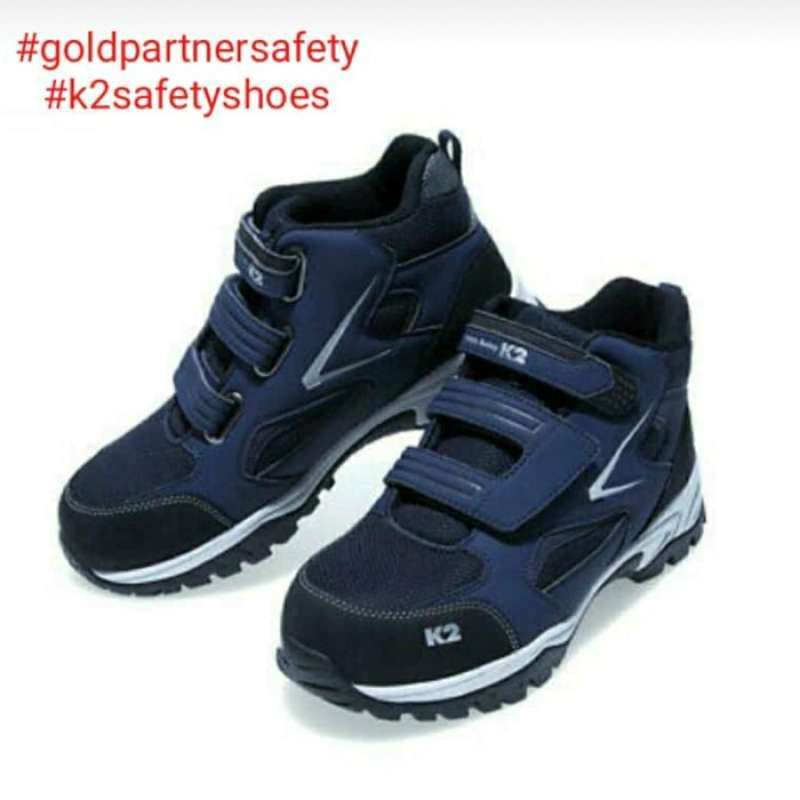 Jual safety shoes K284 style Velcro boots ðŸ’¯ original by K2 safety