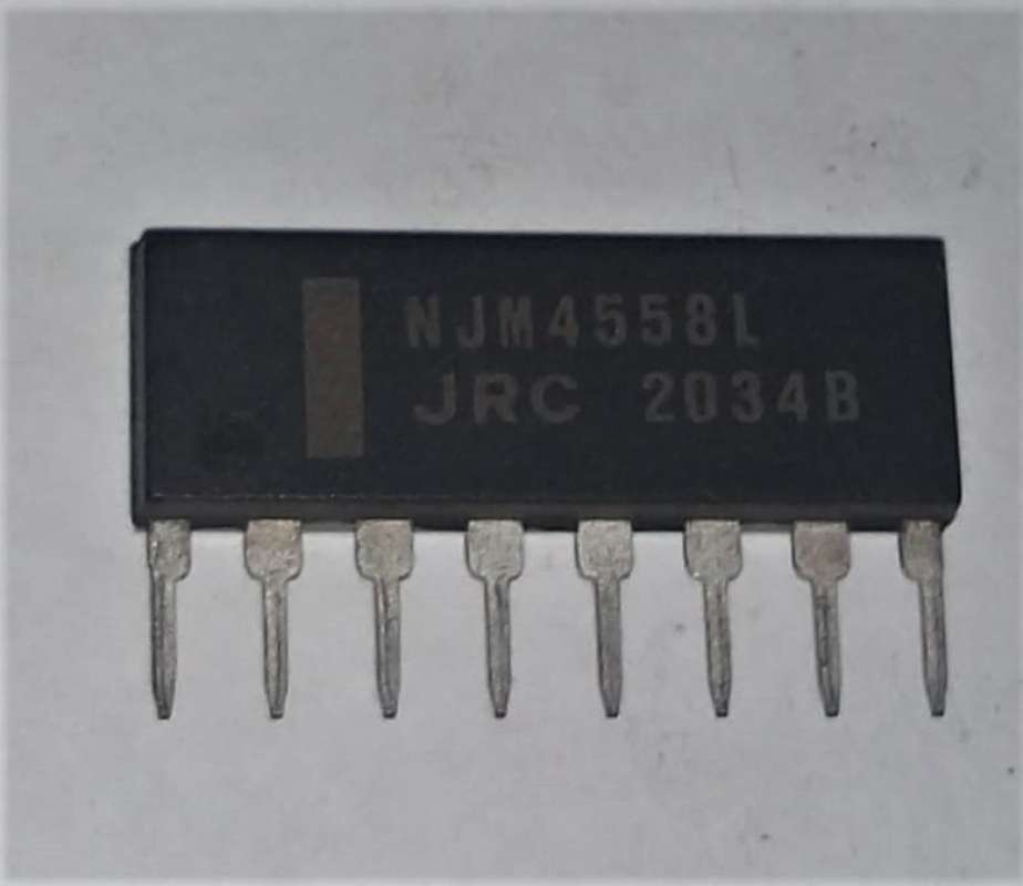 Jual IC NJM4558L NJM 4558 L JRC 2034 B Dual Operational Amplifier di