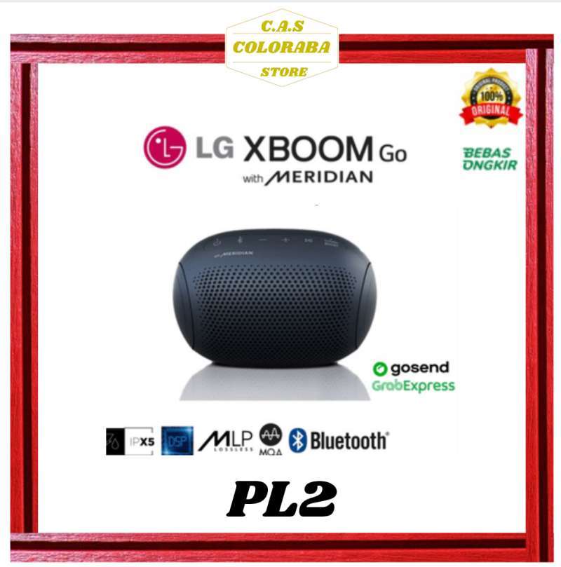 Jual Speaker Bluetooh Portable LG XBOOM GO PL2 With Meriidian XBOOM