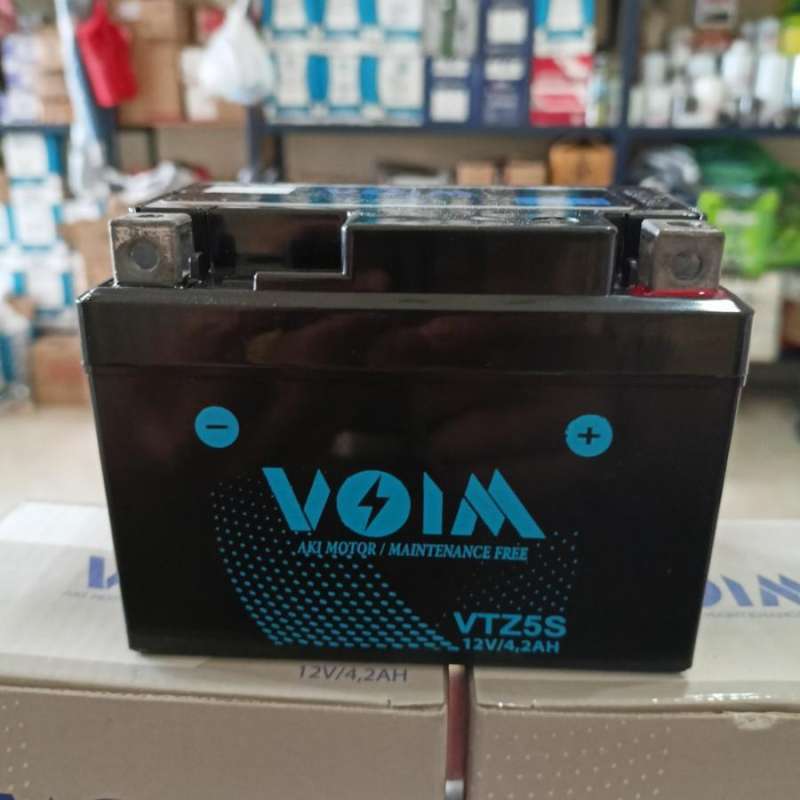 Jual Aki Motor Yamaha / Voim MTZ5S GTZ5S VTZ5S /distribusi oleh PT