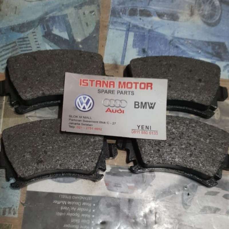Jual BRAKE PAD / KAMPAS REM BELAKANG AUDI A6 / VW TIGUAN / GOLF MK6 GTI