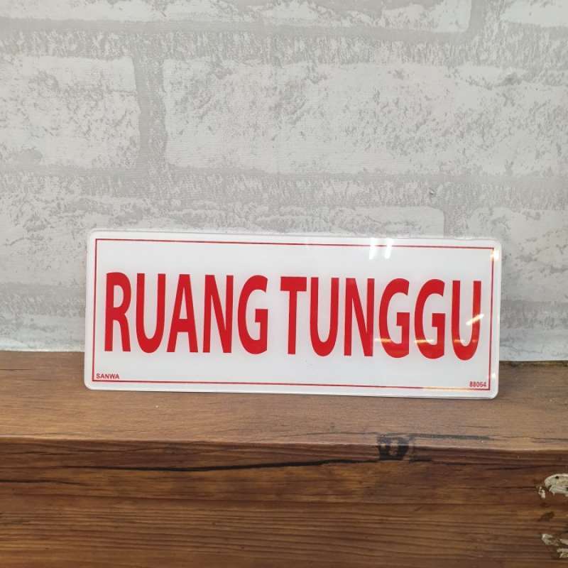 Jual PAPAN TULISAN RUANG TUNGGU di Seller TABRIZZ - Kota Jakarta Pusat