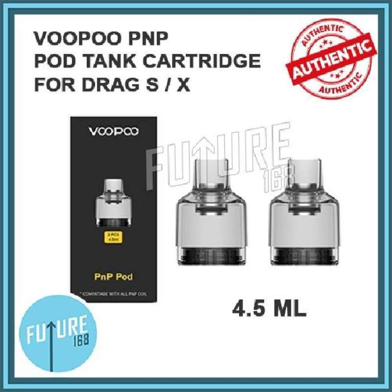 Jual Voopoo PnP Drag S / X Pod Tank Cartridge AUTHENTIC 1PCS, Catridge ...