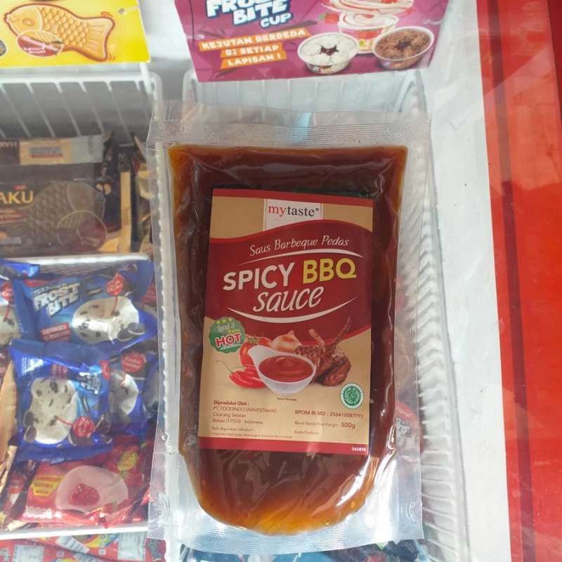 Jual mytaste Saus Barbeque Pedas/Spicy BBQ Sauce 500g (Level 3 Extra ...