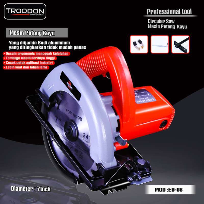 Promo Circular Saw / Mesin Gergaji listrik / Mesin Potong Troodon ...