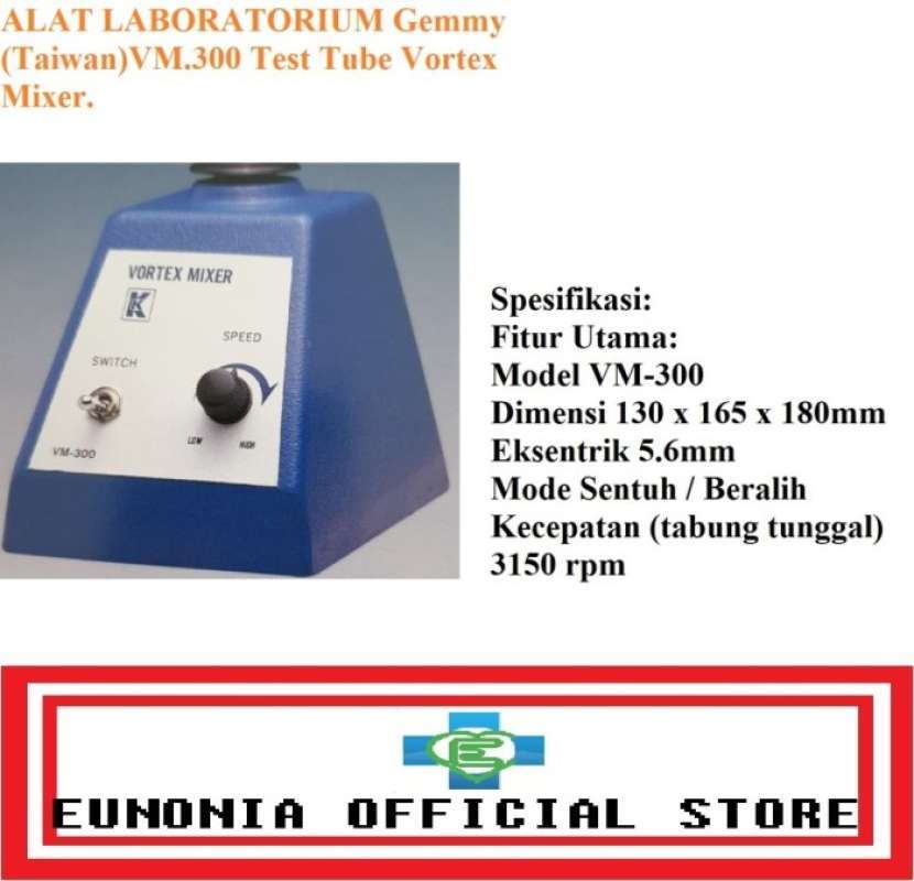 Promo Alat Laboratorium Vm.300 T Vortex Mixervortex Mixerpencampur