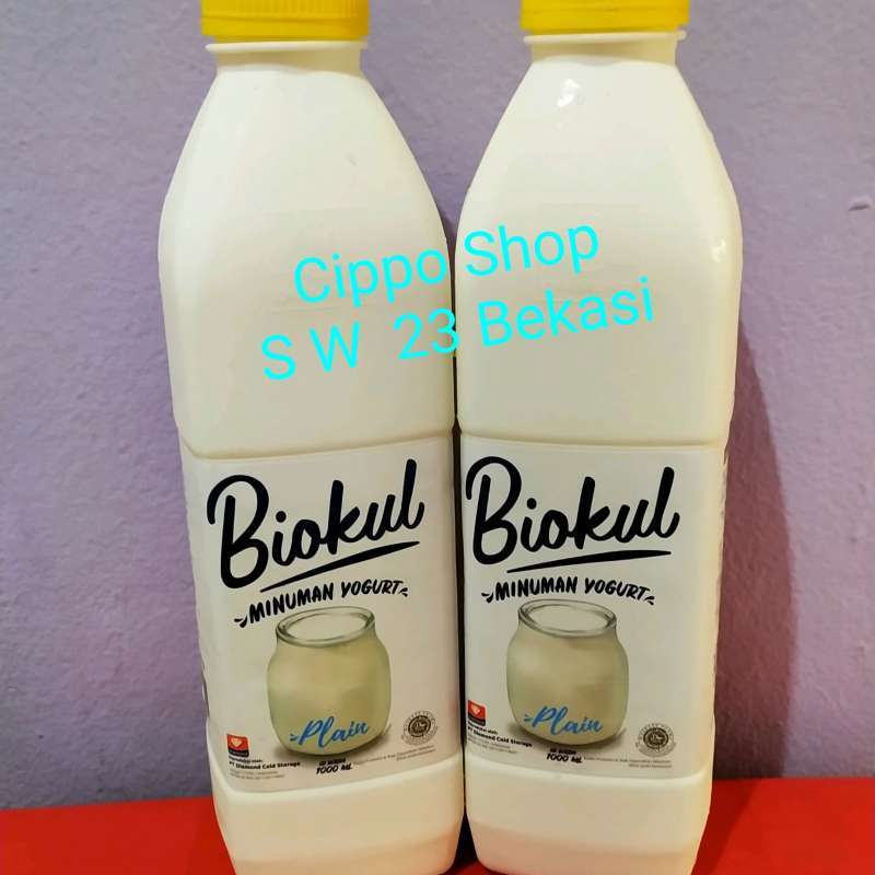Promo Yogurt Drink Biokul PLAIN 1 liter Diskon 5 di Seller CIPPO SHOP
