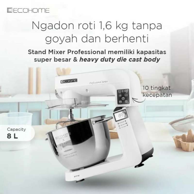 Jual Ecohome Stand Mixer Profesional Series Type Esm999 Pro/mixer Roti