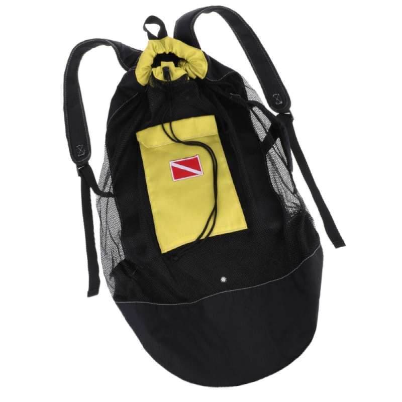 Jual 60L Dive Mesh Gear Backpack Diving Snorkeling Net Bag Sling Pack