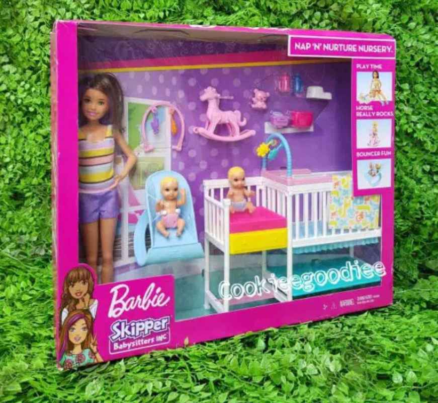 Cheap Barbie Dolls Barbie Skipper Babysitter Doll With Twin