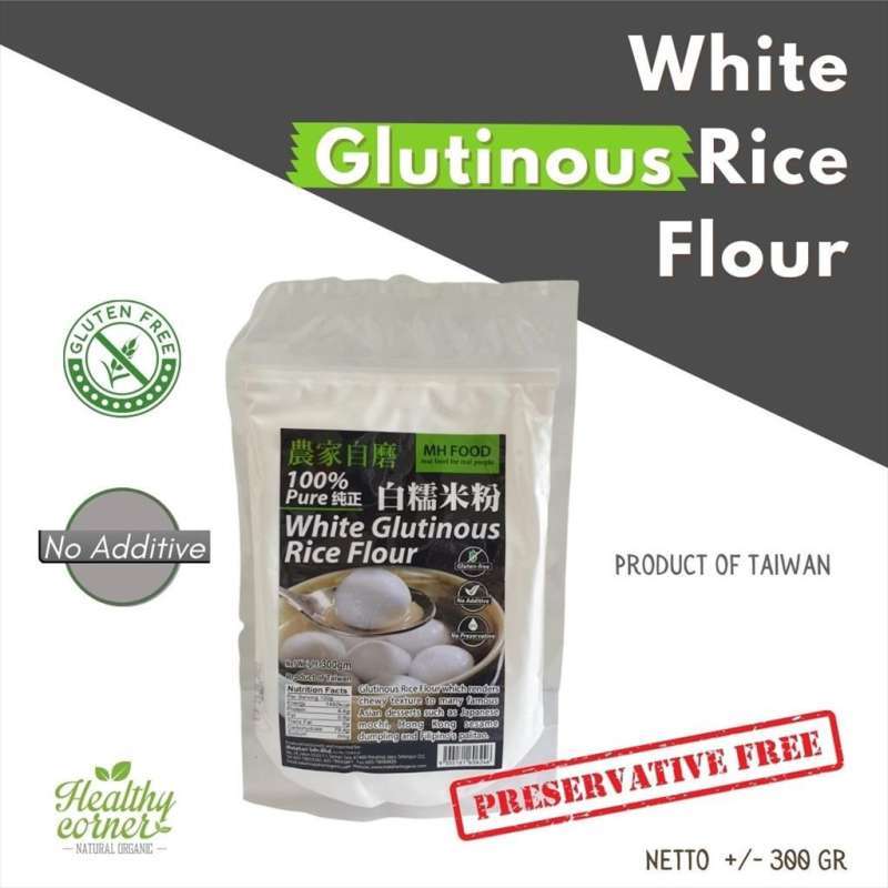 Jual White Glutinous Rice Flour MH Food Tepung Mochi Ronde Ketan di