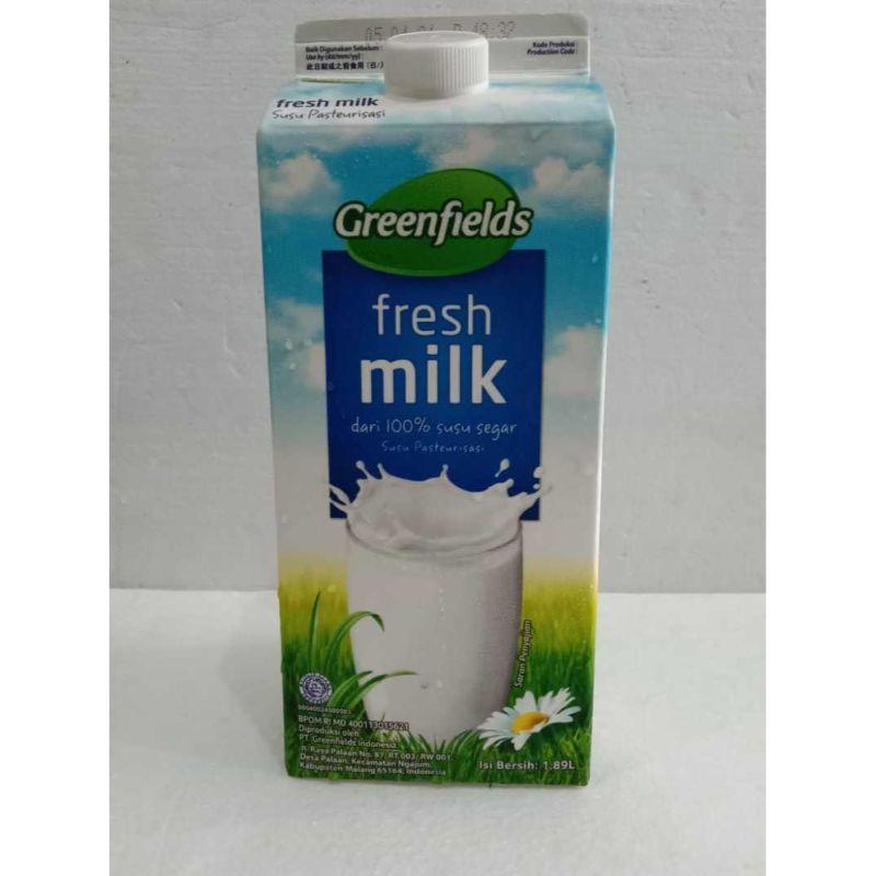 Jual Greenfields Fresh    Milk 1.89l//milkmart Terbaru Juli