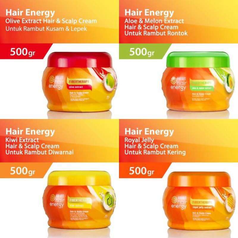 Jual Makarizo Hair Energy Fibertherapy Hair & Scalp Creambath Kiwi