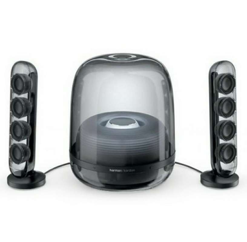 Jual Harman Kardon Soundsticks 4 Stereo 2.1 Bluetooth Speaker Hitam Di