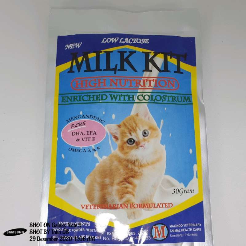 Jual Milk Kit Cat 30gr - Susu Kucing Semua Usia Susu Anak Kucing Kitten