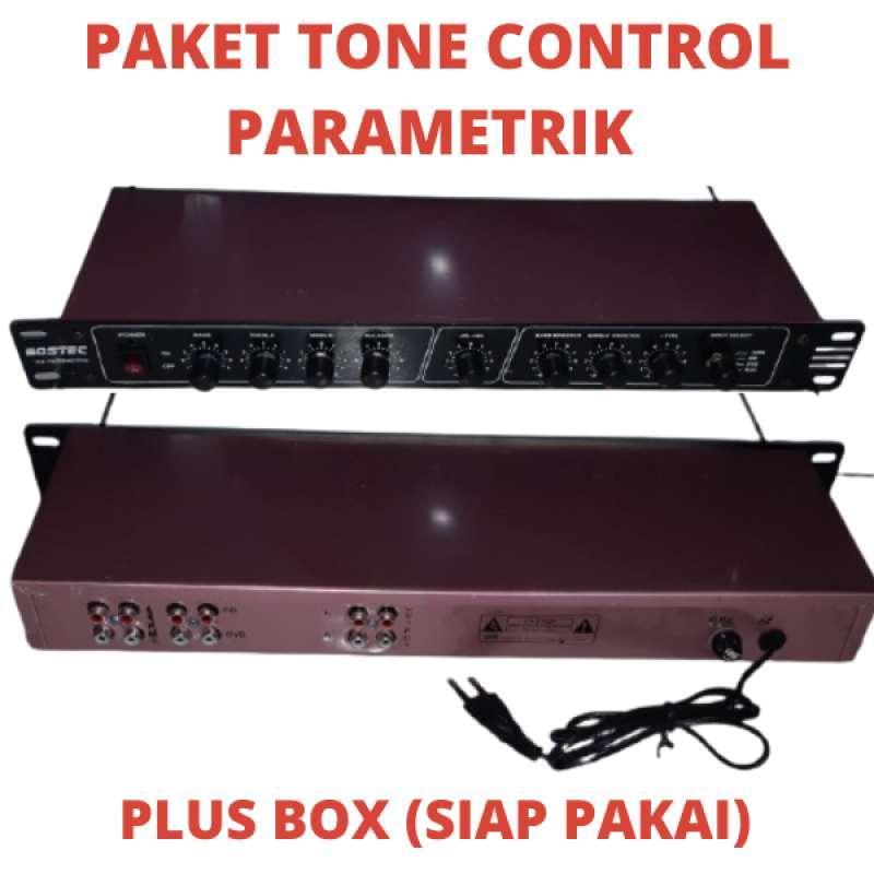 Jual Paket Tone Control Parametrik Plus Box Siap Pakai Parametric
