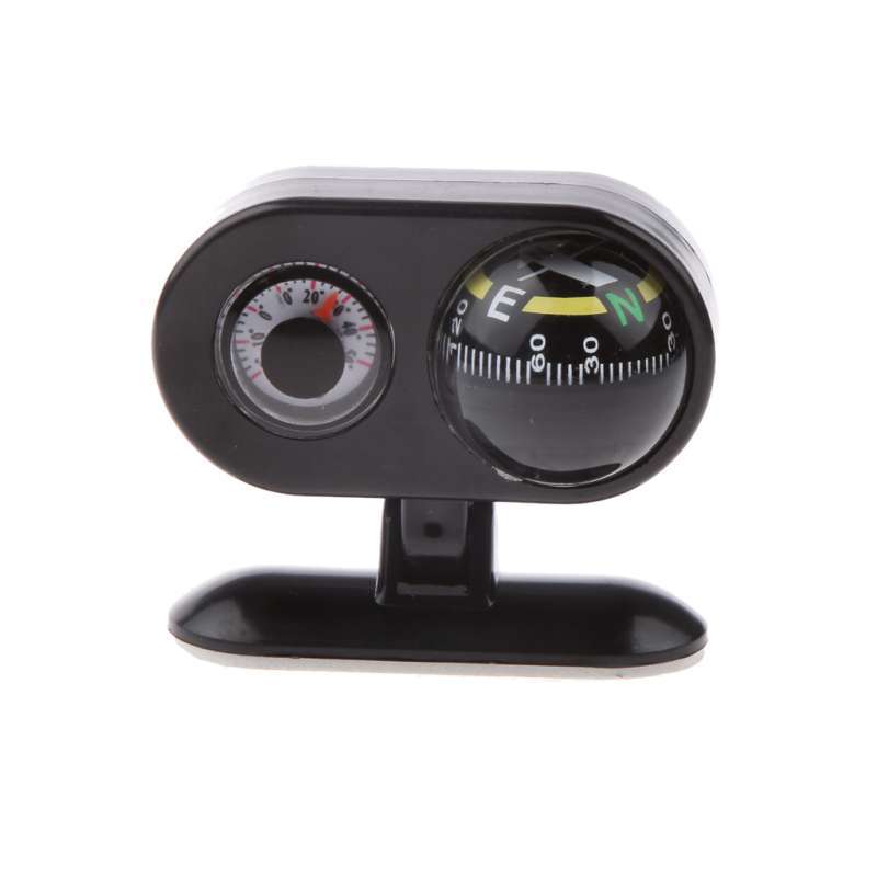 Promo Automotive Car Compass Thermometer Boat Caravan Truck Bike
