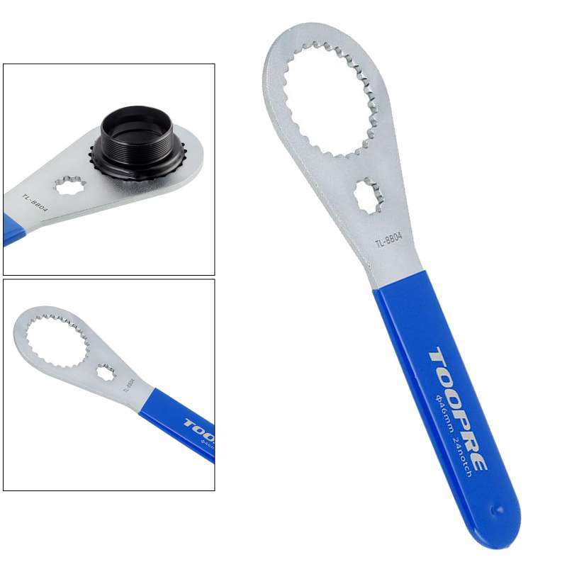 Jual Solid Bike Bottom Bracket Wrench Alloy 16Notch Removing Spanner