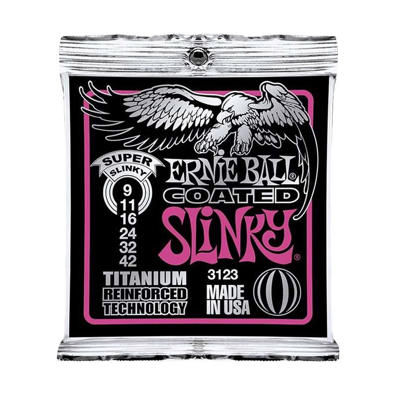 jual ernie coated slinky 3123 senar gitar elektrik jual ernie coated slinky 3123 senar gitar elektrik
