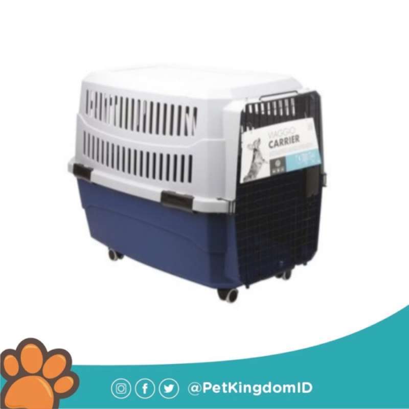 Jual Pet Cargo Pet Carrier Viaggio Size L Warna Blue Di Seller Pet