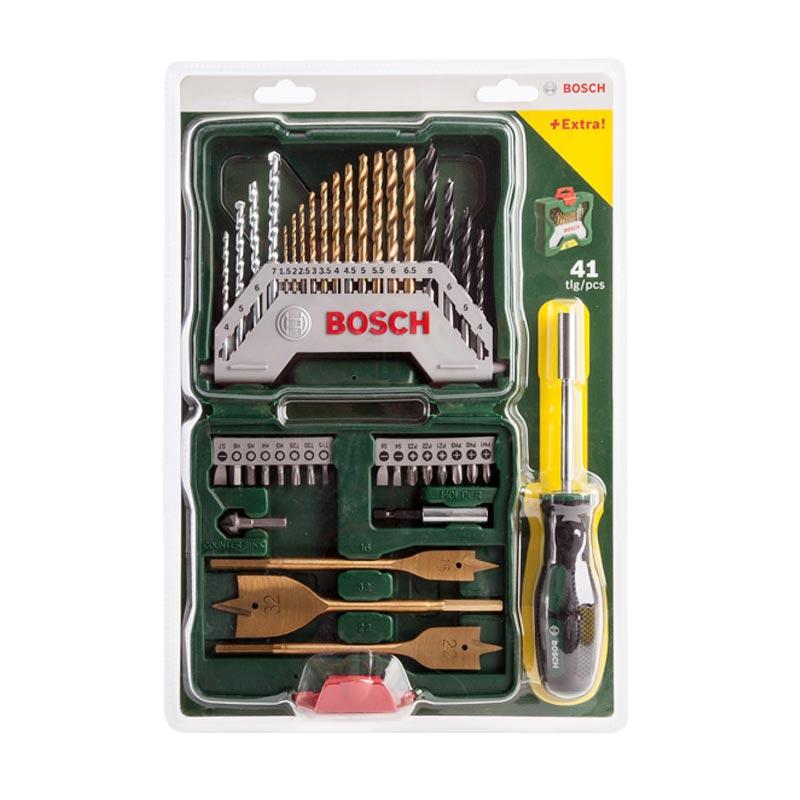 Jual BOSCH X-Line Set Mata Bor & Obeng Tangan [41 pcs 